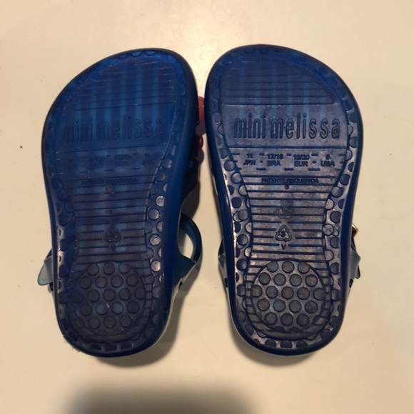 EUC Mini Melissa Popsicle Fishermen Jelly’s sz 5 - Picture 8 of 9